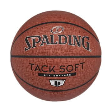 slomart Spalding Tack Soft košarkarska žoga, rjava, velikost 7