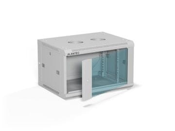 slomart ALANTEC 19" 6U 600x450 mrežni omar, siv