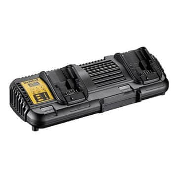DeWalt Dvojni polnilnik DEWALT XR FLEX VOLT 54V 4A DCB132