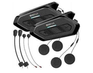 Sena Sena Spider RT1 Interkom za motoriste, komplet 2 kosov, Mesh Intercom