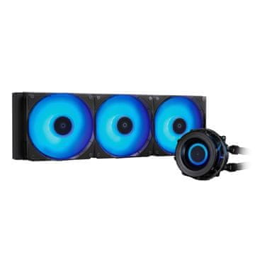 Chieftec Chieftec CLC-360-VRM-RGB hladilni sistem za računalnik, 360mm, 3x12cm RGB ventilatorji, črna