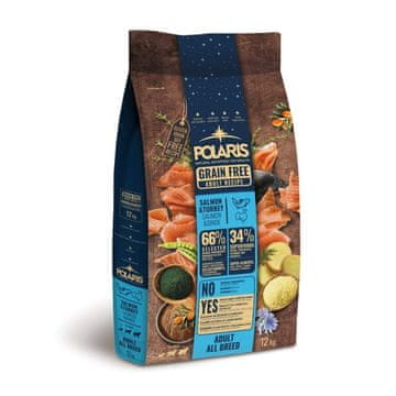 POLARIS POLARIS s lososom in puranom - pasja hrana - 12kg