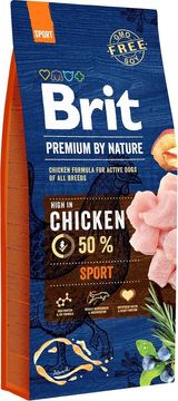 Brit BRIT Premium by Nature Sport Chicken - pasja hrana - 15 kg