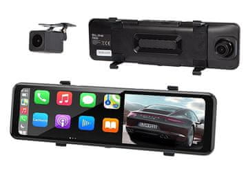 BLACKBOX BLOW DVR F620 video snemalnik za avto, Carplay/Android Auto, ogledalo + zadnja kamera, 10.92"