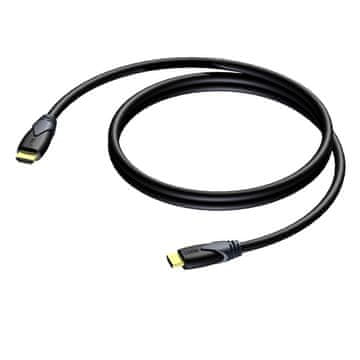 HDMI Kabel PCB HDMI na HDMI 10m, črn