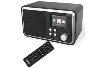 Xoro Xoro XOR400909 spletni radio, črna
