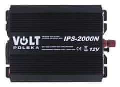 2.000 MAGIERA IPS 2000 N pretvornik napetosti 12V/230V, 1000W/2000W, črn