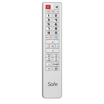 SUPERIOR Safe Simplified univerzalni pralni daljinski upravljalnik za TV in sprejemnik SUPTPB032