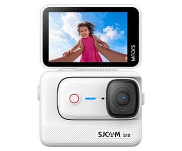 SJCAM S10 akcijska športna kamera, 4K Ultra HD, SteadyMotion (SJCAM-KAM-S10-128GB-WHITE)