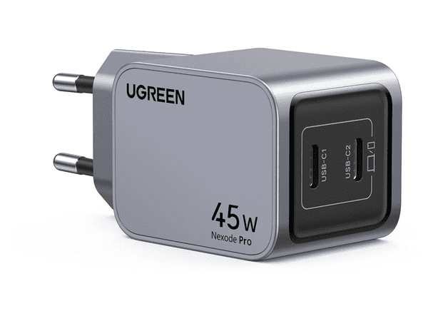 Hitro polnjenje z dvema USB-C priključkoma