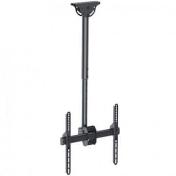 slomart Techly 964045 stropni nosilec za TV/monitor 32-55", črn, 50kg