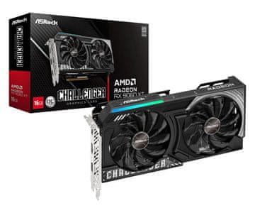 slomart Asrock RX 9060 XT Challenger grafična kartica, 16GB GDDR6