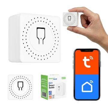 slomart GreenBlue GB739 Wi-Fi vgradni pametni relej za LED do 150W