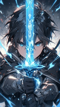 NORIMPEX Diamantna slika Kirito 30x40cm