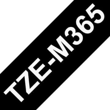 Brother TZEM365, bela/črna, 36 mm