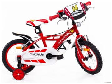 Schiano Otroško kolo 14 col CHICANE Red