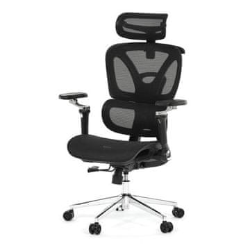 Autronic Pisarniški stol Sinhronski mehanizem, črna mreža, KA-B2361 BK