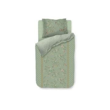 Pip Studio Luksuzna posteljnina KILI cvet ZELENA 140x200+70x90