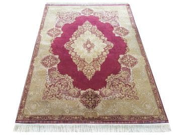 Dywanopol Kos preproge EXCLUSIVE Qum Silk 02 rdeča, 200 x 300 cm