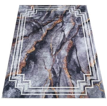 Dywanopol Kos preproge HORECA-NOVO 118 temno siva, 120 x 180 cm