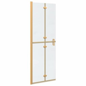 Vidaxl Walk-In tuš stena Zlata 70 x 6,5 x 190 cm