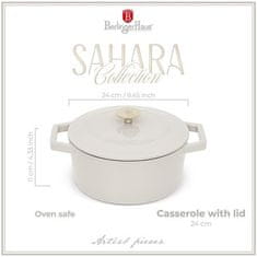 Berlingerhaus Litoželezni pekač s pokrovom BH-6528 24 cm Sahara Collection