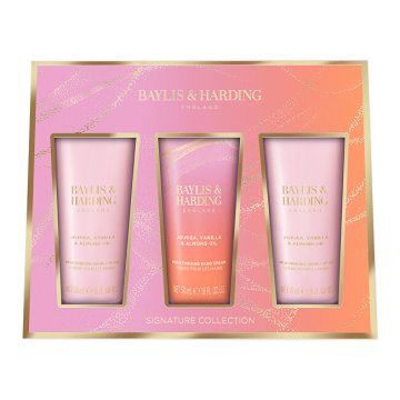 Darilni set Jojobino, vaniljevo in mandljevo olje 3 × 50 ml
