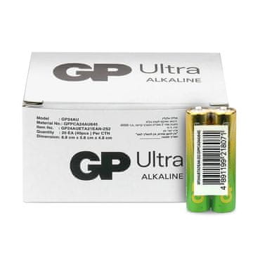 slomart GP ULTRA LR03/AAA alkalne baterije, 40 kosov
