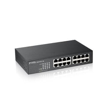 slomart Zyxel GS1100-16 mrežni preklopnik 16x Gigabit Ethernet