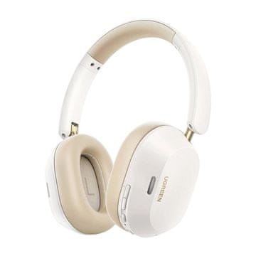 slomart Ugreen HiTune Max 5C brezžične slušalke, bela, ANC, Bluetooth 5.4