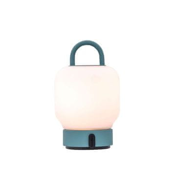 LAMPA LOOME Prenosna svetilka LOOME, 150 lm, nastavljiva barvna temp., turkizna