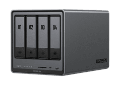 Ugreen NASync DXP4800 Plus strežnik, 4+2 diska, Intel 8505, 8GB DDR5 (35261)