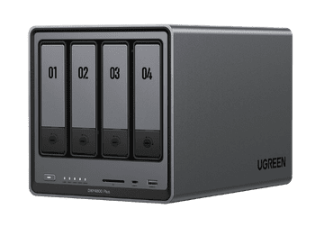 Ugreen NASync DXP4800 Plus strežnik, 4+2 diska, Intel 8505, 8GB DDR5 (35261)