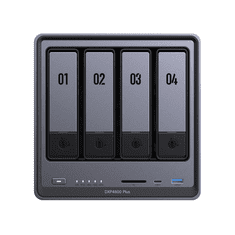 Ugreen NASync DXP4800 Plus strežnik, 4+2 diska, Intel 8505, 8GB DDR5 (35261)