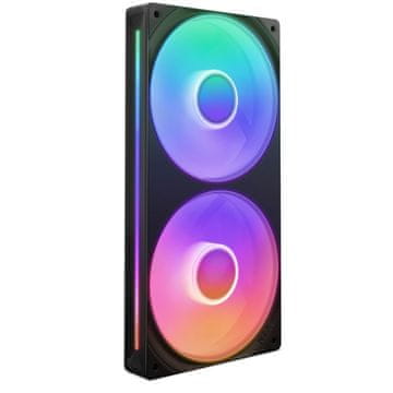 NZXT Ventilator za računalnik NZXT RF-U24HF-B1, 120 mm, črn