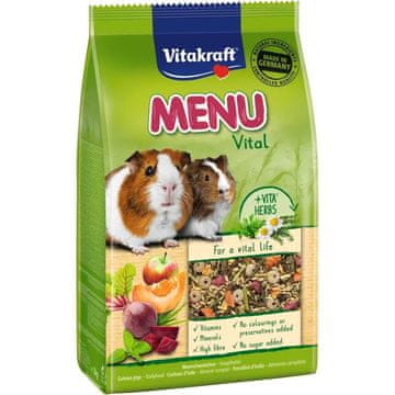 Vitakraft VITAKRAFT Menu Vital - Hrana za morske prašičke - 3 kg
