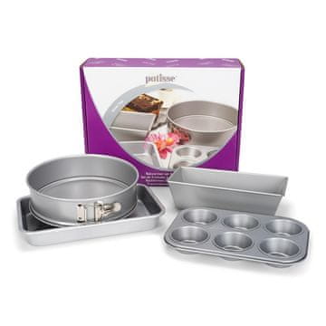 Patisse Patisse 03673 pekač za torto, set 4 kosov