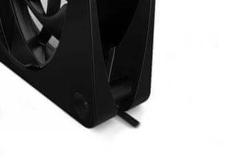 Alphacool Alphacool Apex Stealth Metall računalniški ventilator 12 cm črn 1 kos