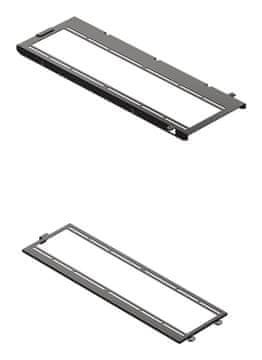 H&S HAVN HS 420 nosilec ventilatorjev za 360 mm radiator