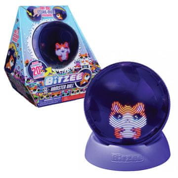 BITZEE Interaktivni Bitzee Hamsterball igrača, večbarvna