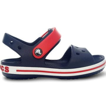 Kids Otroški sandali Crocs Crocband Sandal Kids 12856 485, mornarsko modri/rdeči, vel. 23-24