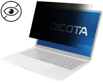 Dicota DICOTA D50012-2SM, ščitnik za zasebnost zaslona 35,6 cm (14")