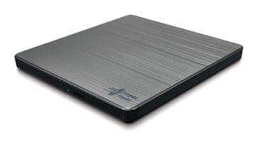slomart Zunanji DVD zapisovalnik LG GP60NS60, tanek, srebrn