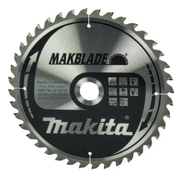 Makita Makita MakBlade Krožna rezalka za les 26 cm, 40 zob