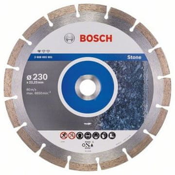 Bosch BOSCH Diamond rezna plošča 230x22 mm, segmentirana za kamen