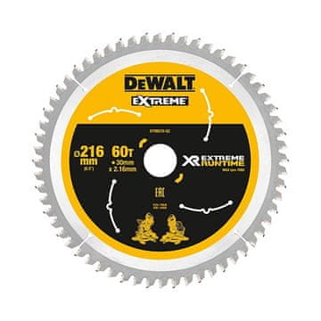 DeWalt List krožne žage DeWALT XR FlexVolt, 216 mm x 30 mm, 60Z