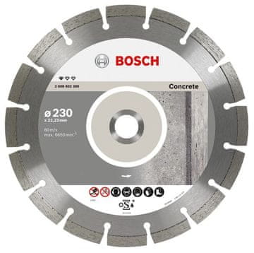 Bosch Bosch diamantna rezalna plošča za beton, 230x22 mm