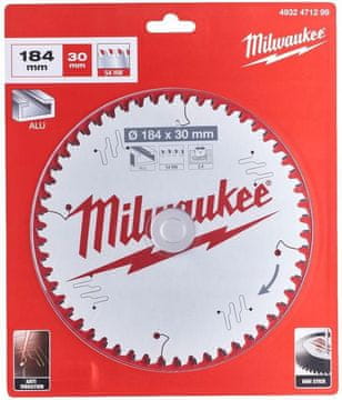 Milwaukee Milwaukee krožna žaga 184x30x2.4x54 MADE OF ALUMINIUM CSB P W