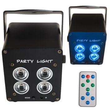 slomart LIGHT4ME ACCU PAR 4x3W Akumulatorski reflektor