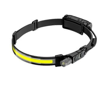 A.W. AW BRIGHTBAR LED naglavna svetilka s senzorjem gibanja, Črna linija